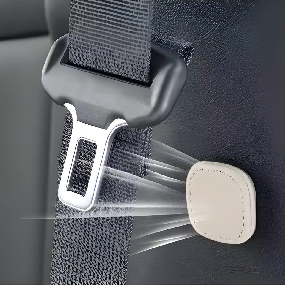 CozyCar™ Magnetic Seatbelt Buckle Holder (2-pack)