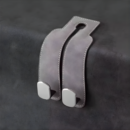 CozyCar™ Suede Car Purse Hooks