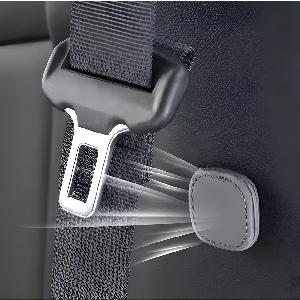 CozyCar™ Magnetic Seatbelt Buckle Holder (2-pack)